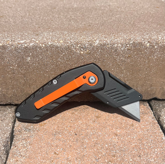 Matte Black & Orange