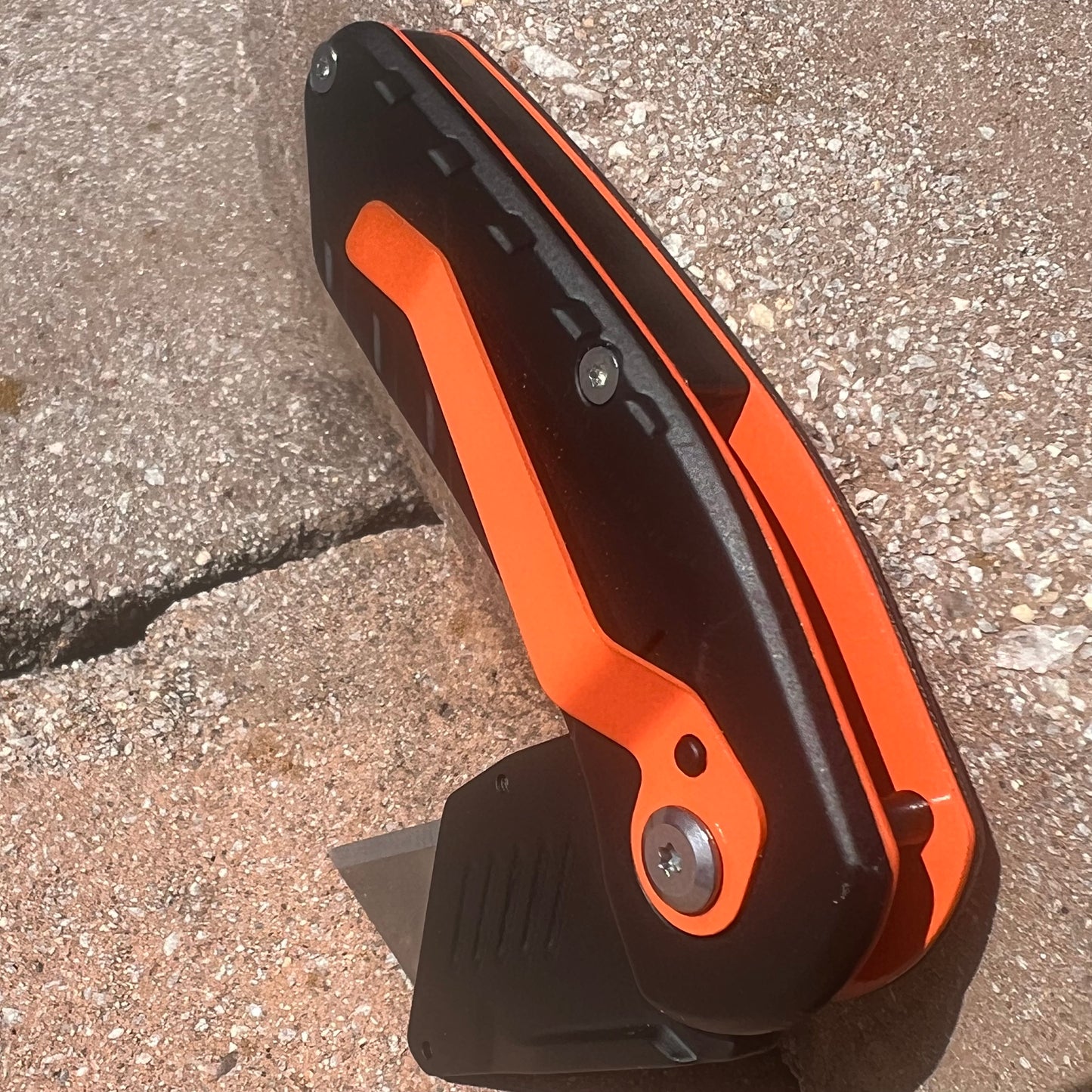 Matte Black & Orange