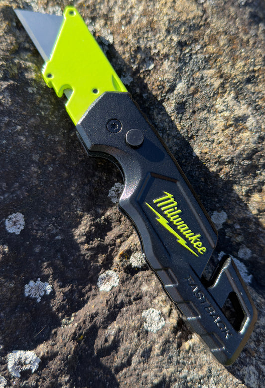 Lime green and black