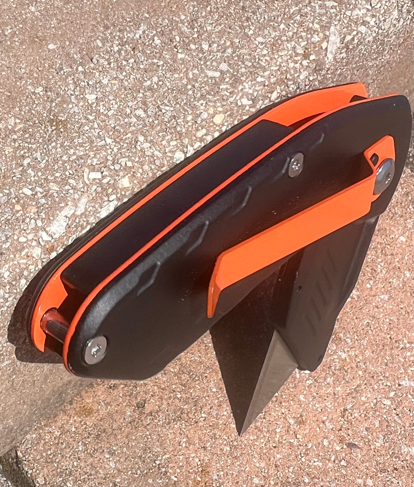 Matte Black & Orange